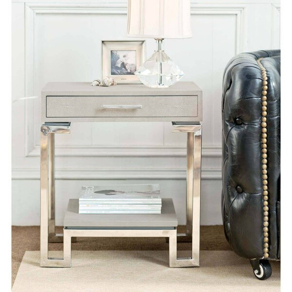 Shagreen End Table